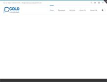 Tablet Screenshot of coldpressjuiceequipment.com